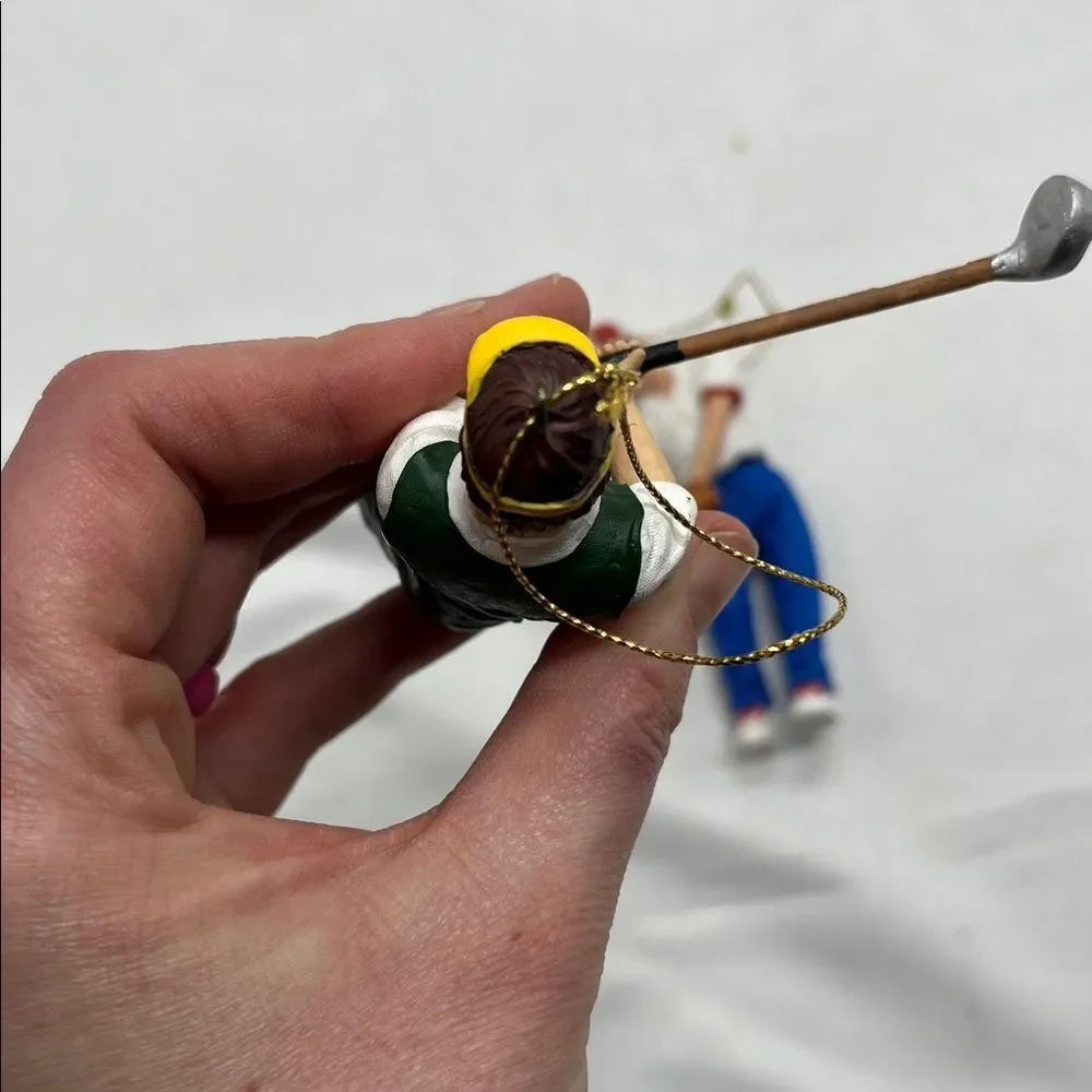Two Golfers Christmas Silvestri Ornaments